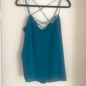 Spaghetti strap tank top. Express